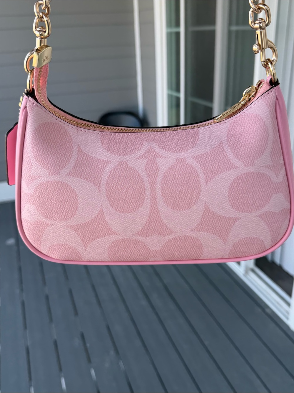 Coach Pink Teri shoulder bag - Picture 5 of 7